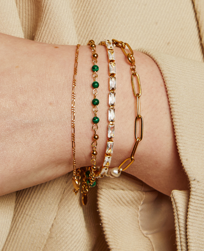 **Gigi's Charm Bracelet**  
Add a touch of elegance to your style with Gigi's Charm Bracelet, featuring delicate charms that tell your unique story.