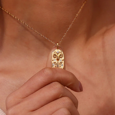 **Zodiac Charm Necklace**  
*Embrace your celestial essence with Clara's stunning Zodiac Charm Necklace, a personalized accessory that celebrates your unique astrological sign.*