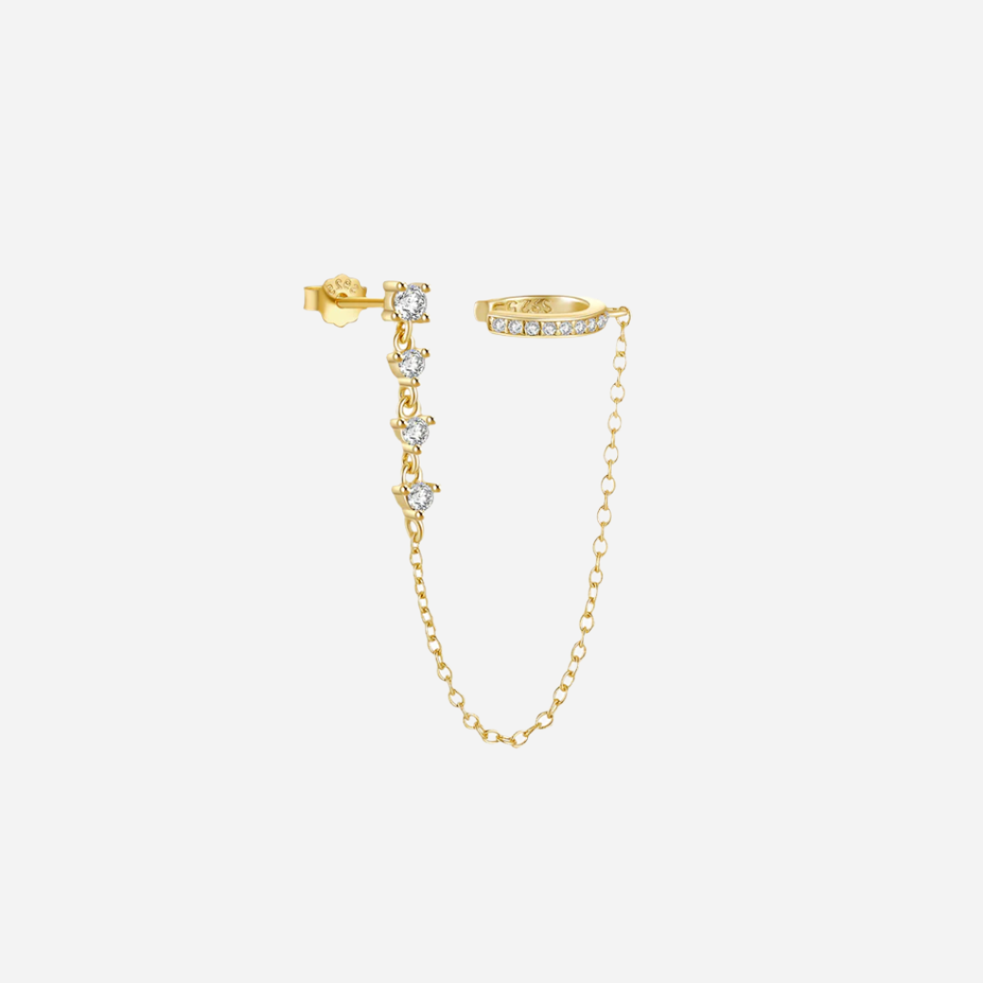 Σκουλαρίκια Arielle Chain Cuff