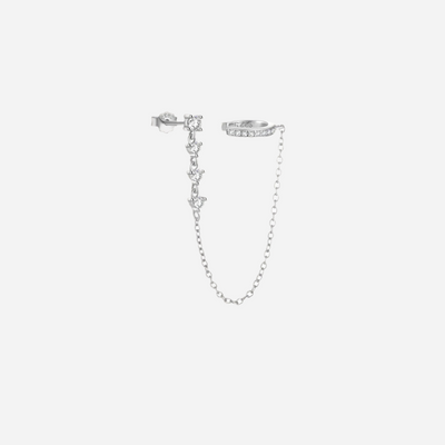 Σκουλαρίκια Arielle Chain Cuff