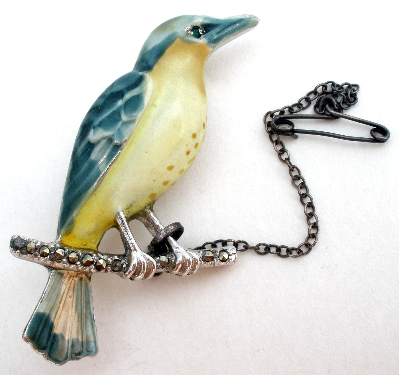 Καρφίτσα με σχήμα καρφίτσας Blue Bird από την Bohemian Jewellers Ltd