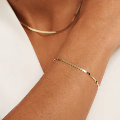 Soleil Serpent Βραχιόλι | Χρυσό 14k