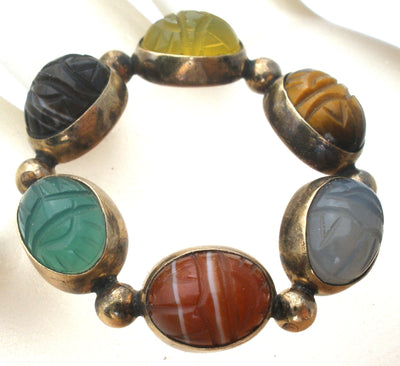 Καρφίτσα Admark Scarab Gemstone GF Vintage