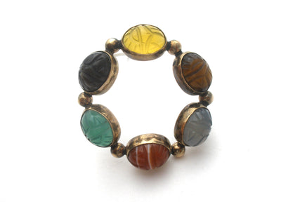 Καρφίτσα Admark Scarab Gemstone GF Vintage