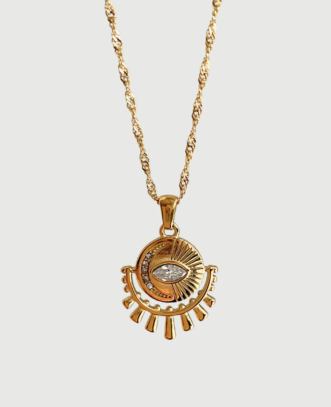 **Evy's Radiant Pendant**  
Discover Evy's stunning pendant that adds a touch of elegance to any outfit, perfect for daily wear or special occasions.  

**Mia's Chic Necklace**  
Elevate your style with Mia’s chic necklace, designed to make you feel confi