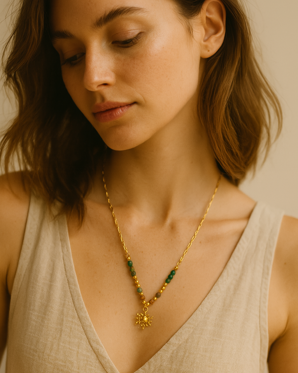 **Dolphin Charm Necklace**  
Dive into elegance with our Dolphin Charm Necklace, perfect for adding a playful touch to any outfit. - *Sophia*  

**Whimsical Dolphin Pendant**  
Embrace the ocean's magic with this Whimsical Dolphin Pendant, a delightful ac