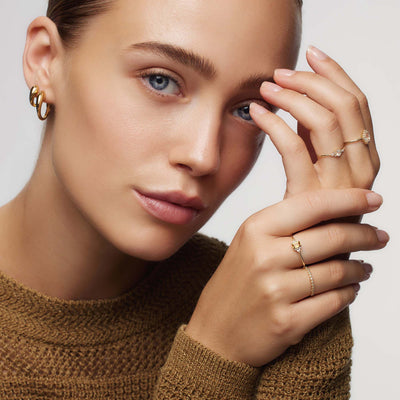 Δαχτυλίδι Muse Månstens | Χρυσό 14k