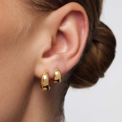 Rue Hoops | Χρυσός 18k