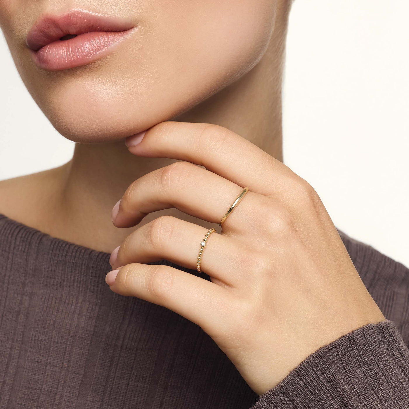 Δαχτυλίδι Slank Kuppelring | Χρυσός 14k