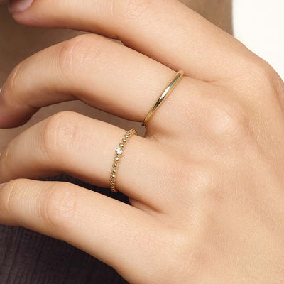 Δαχτυλίδι Slank Kuppelring | Χρυσός 14k