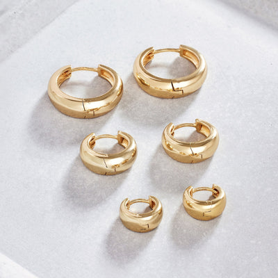 Rue Hoops | Χρυσός 18k