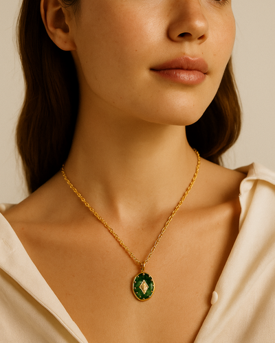 **Emera Necklace by Mia**  
A stunning piece that adds a touch of elegance to any outfit.

**Emera Charm by Zoe**  
Delicate and chic, perfect for everyday wear or special occasions.

**Emera Pendant by Ava**  
A timeless accessory that symbolizes beauty