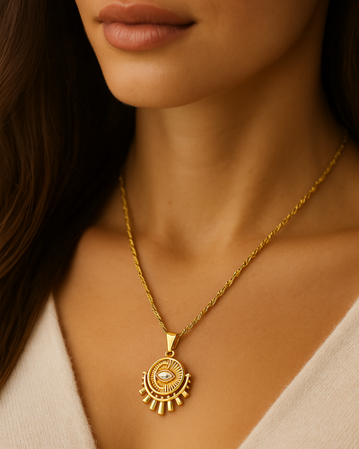 **Evy's Radiant Pendant**  
Discover Evy's stunning pendant that adds a touch of elegance to any outfit, perfect for daily wear or special occasions.  

**Mia's Chic Necklace**  
Elevate your style with Mia’s chic necklace, designed to make you feel confi