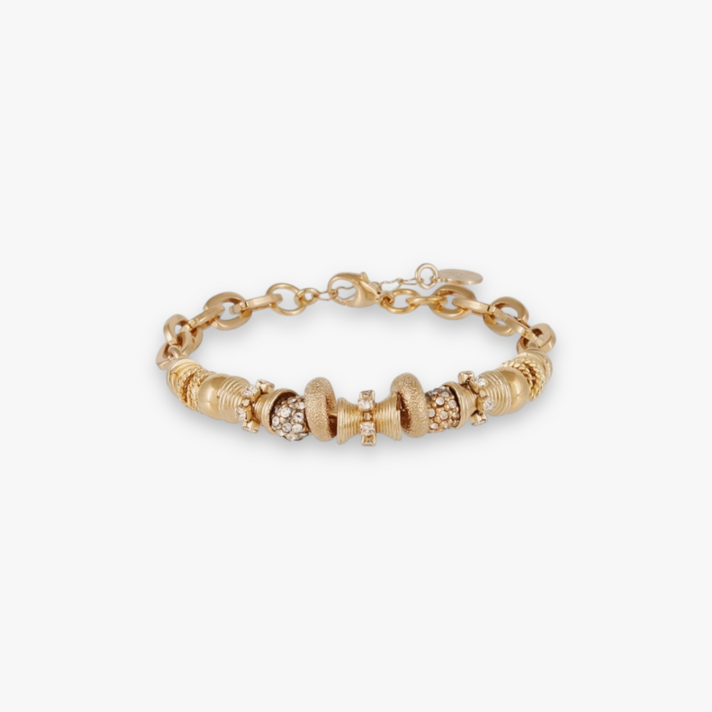 Gas Bijoux - Marquiza strass armband goud