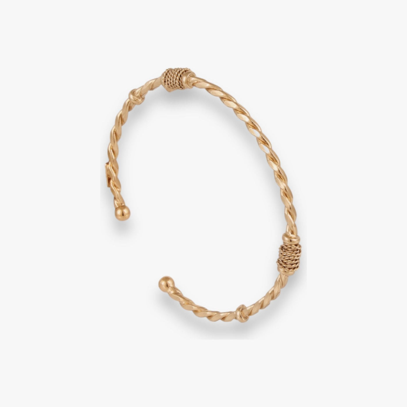 Βραχιόλι Gas Bijoux - Torsade χρυσό βραχιόλι