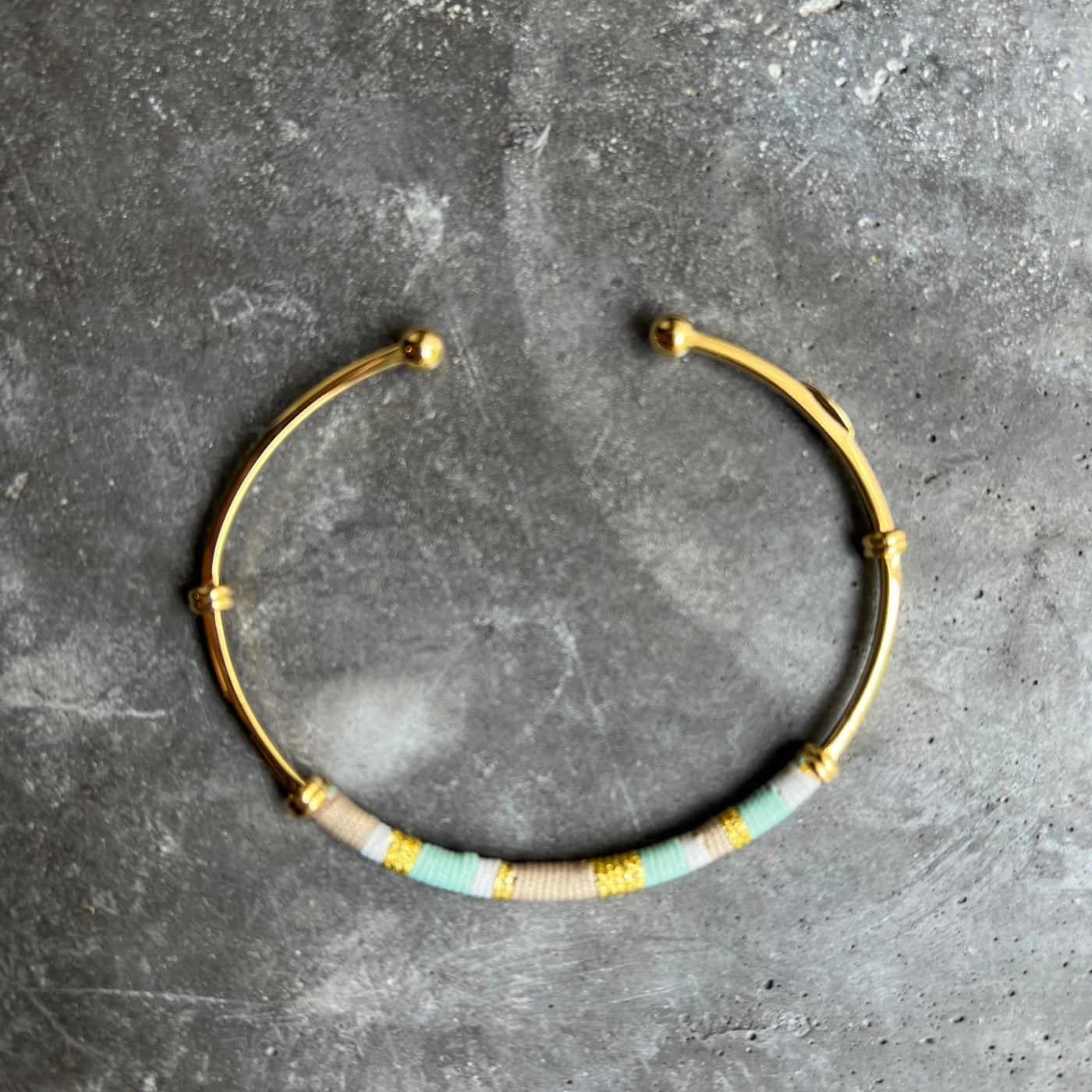 Βραχιόλι Gas Bijoux - Zanzibar χρυσό