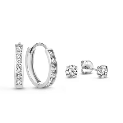 Σετ Σκουλαρίκια Dara Brillane | Χρυσός 14k