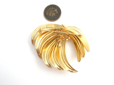 Καρφίτσα καρφίτσας Kramer Gold Tone Vintage