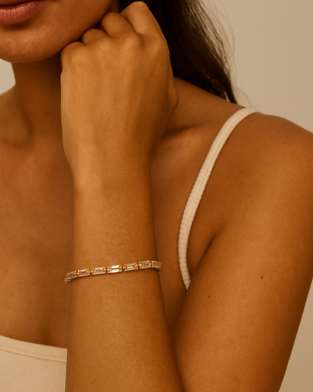 **"Lorraine's Elegant Bracelet"**  
Discover the timeless charm of Lorraine's Elegant Bracelet, perfect for adding a touch of sophistication to any outfit.