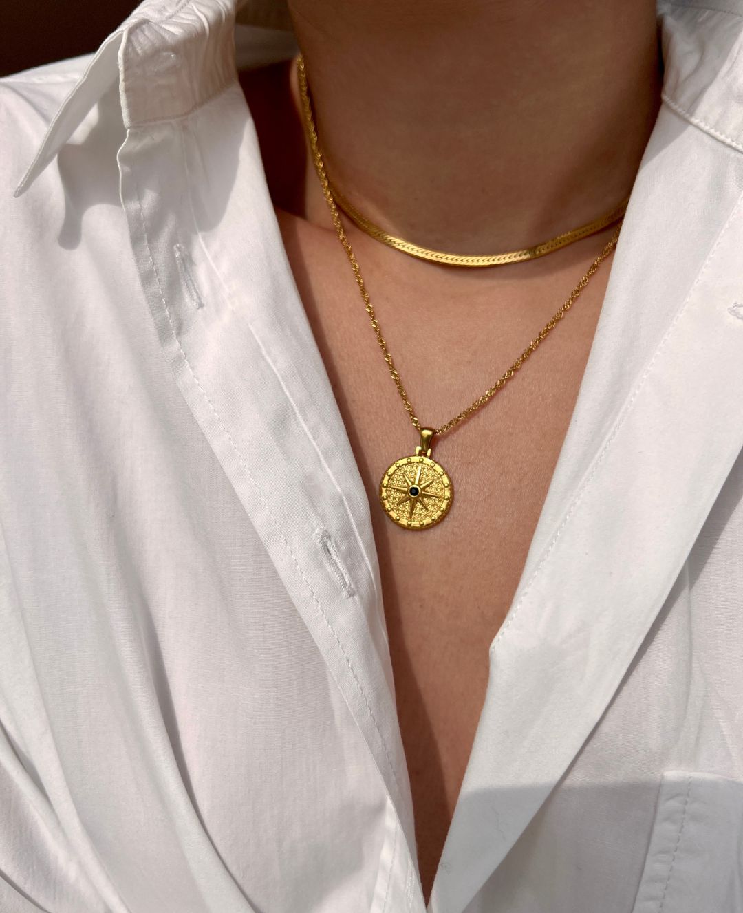 **Celina's Chic Necklace**  
Elevate your style with Celina's chic necklace, a perfect accessory for any occasion.  

**Sophia's Elegant Pendant**  
Sophia's elegant pendant adds a touch of sophistication to your wardrobe.  

**Mia's Dazzling Chain**  
St