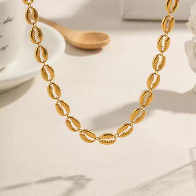 Κολιέ Maréa Gold Shell