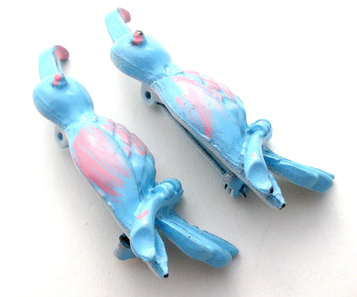Σετ καρφίτσες Blue Bird Vintage