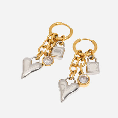 Σκουλαρίκια Luz Charm