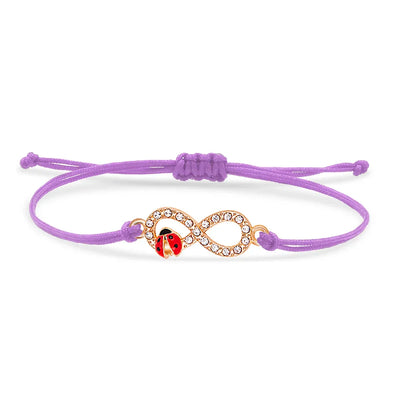 Lieveheersbeestje infinity armband