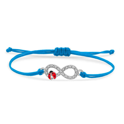 Lieveheersbeestje infinity armband
