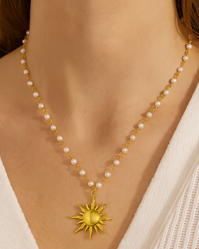 Κολιέ Ηλίου Solara Pearl