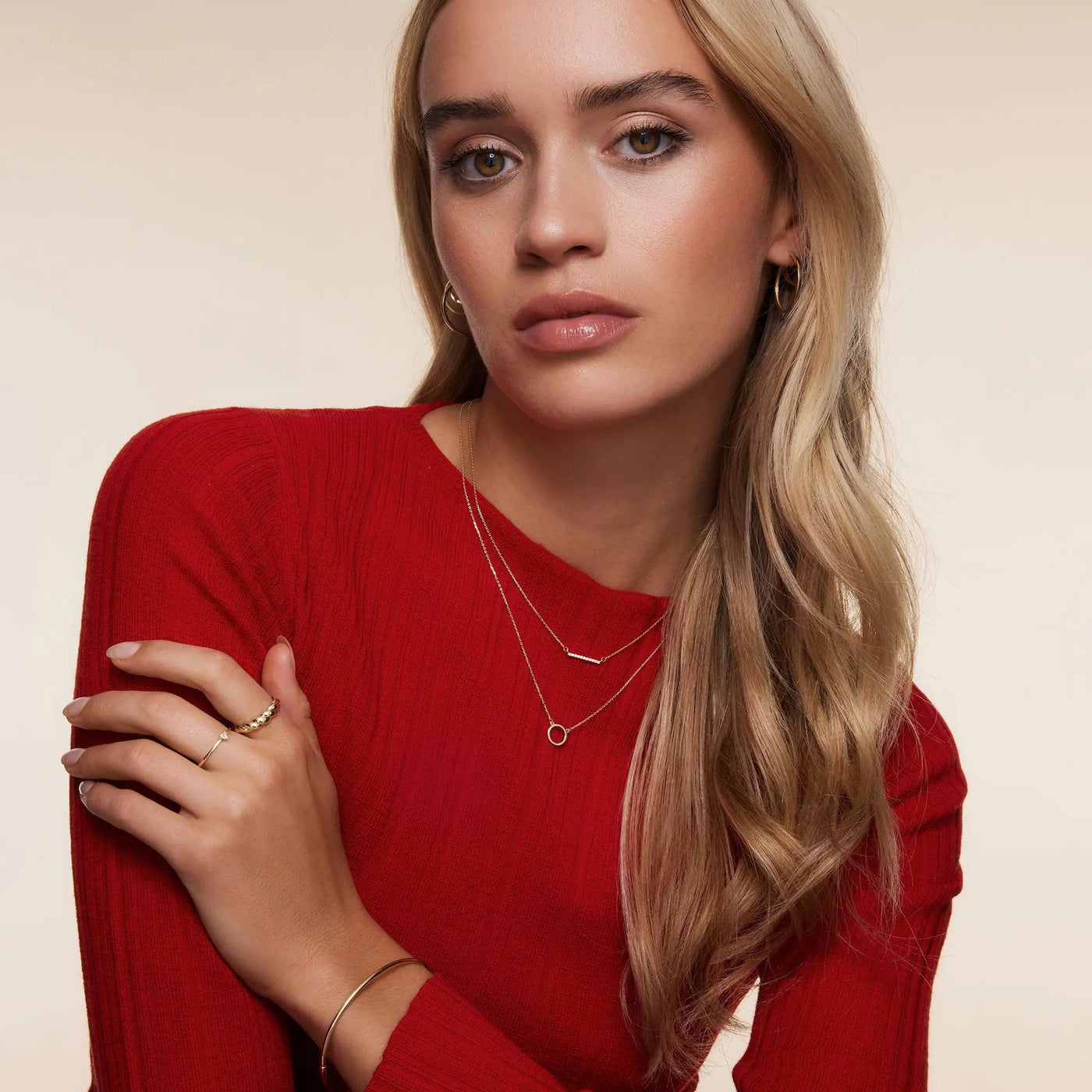 Cirkel Hanger Ketting