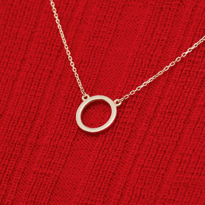 Cirkel Hanger Ketting