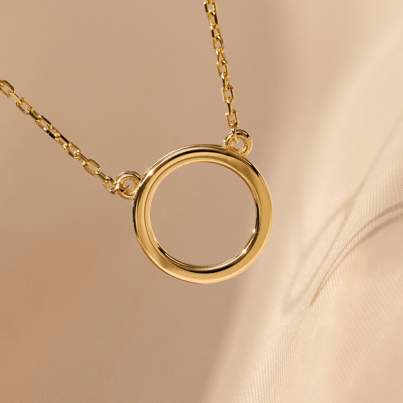 Cirkel Hanger Ketting