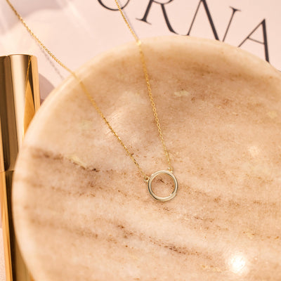 Cirkel Hanger Ketting