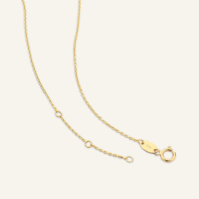 Cubic Zirconia Ring Hanger Ketting