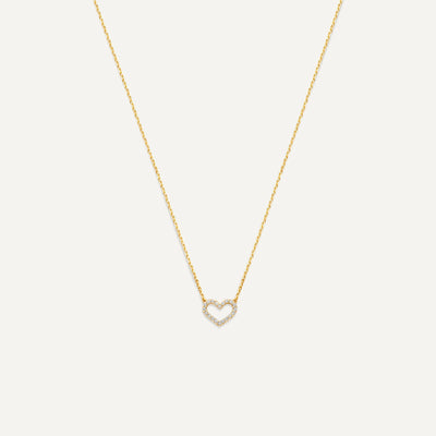 Σετ Ανοιχτές Καρδιές Pavé Zirconia