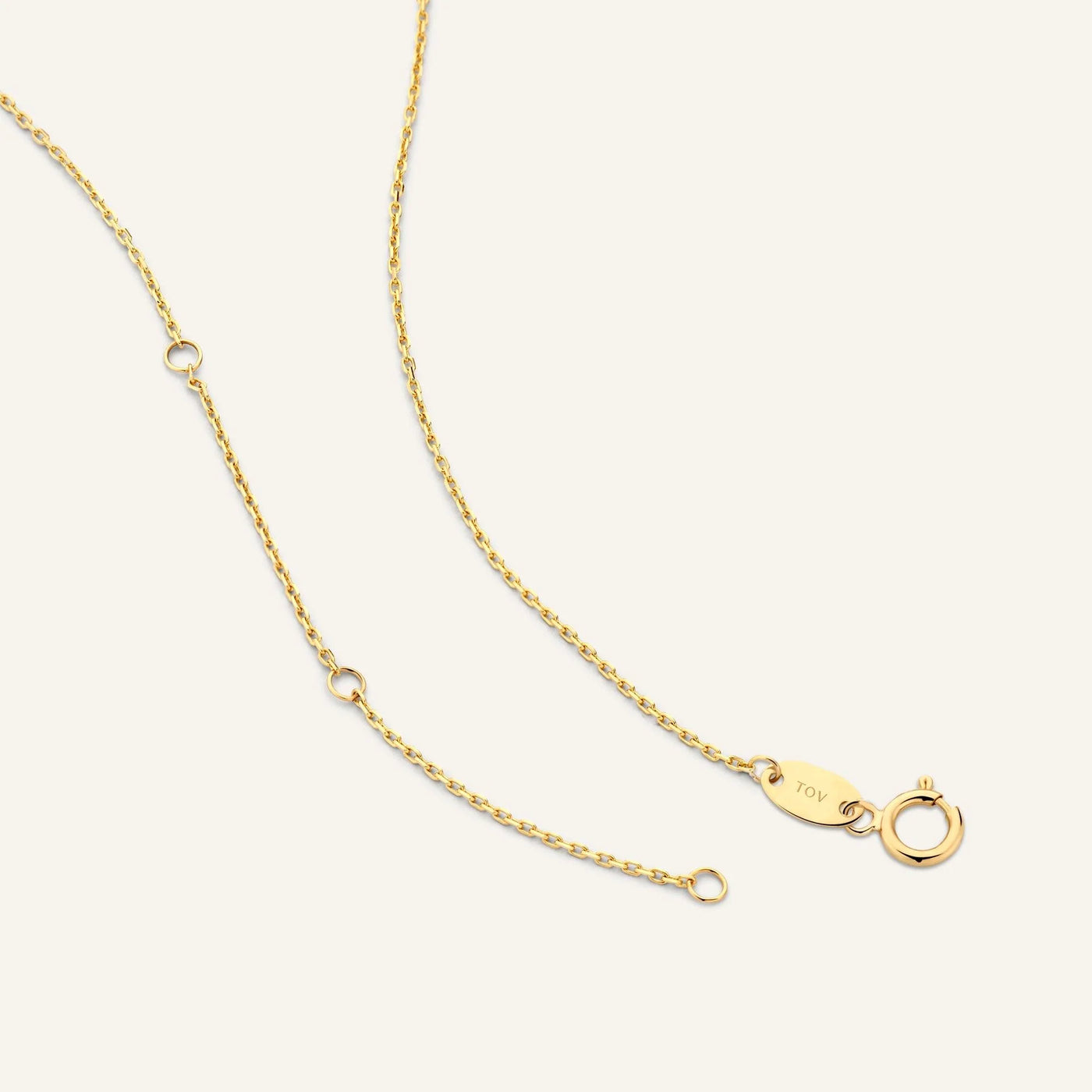 Cirkel Hanger Ketting