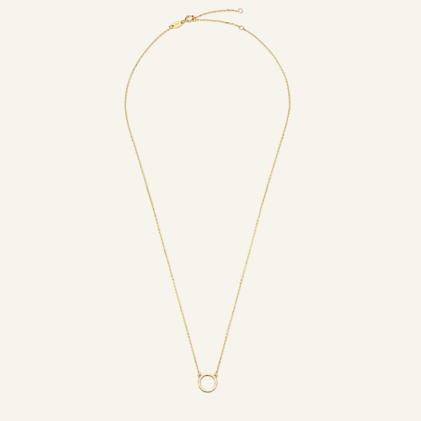 Cirkel Hanger Ketting