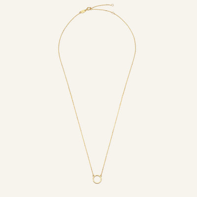 Cirkel Hanger Ketting