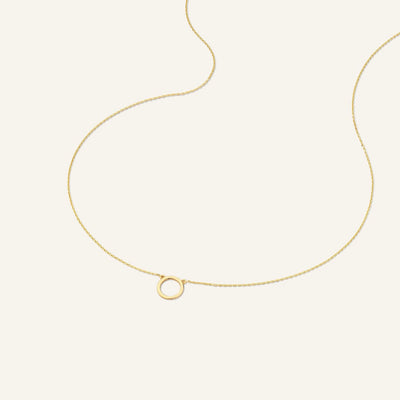 Cirkel Hanger Ketting