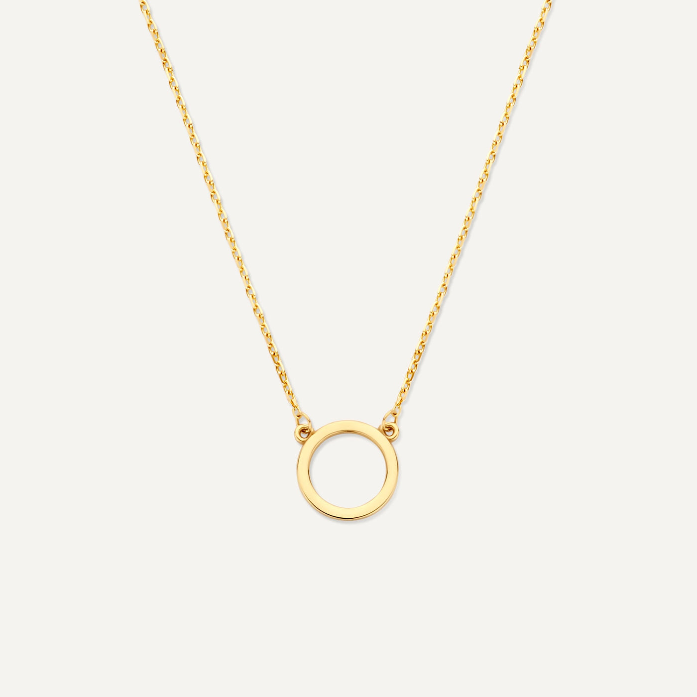 Cirkel Hanger Ketting