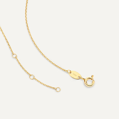 Κρεμαστό κολιέ Pavé Cubic Zirconia Vertical Bar