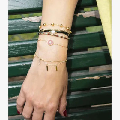 Zag Bijoux - Annie balletjes armband