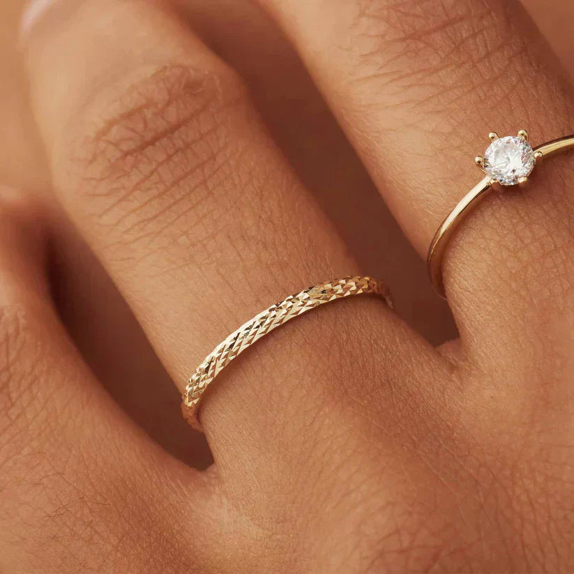 Δαχτυλίδι Ameline Spalier 14k Χρυσό