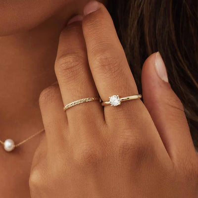 Δαχτυλίδι Ameline Spalier 14k Χρυσό