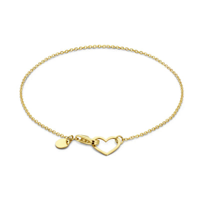 Lilou Coeur Βραχιόλι | Χρυσός 14k