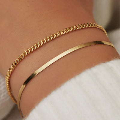 Soleil Serpent Βραχιόλι | Χρυσό 14k
