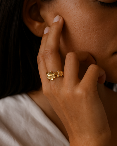 **Roxane's Radiant Ring**  
Discover elegance with Roxane's shimmering design that captivates every glance.  

**Maya's Charm Band**  
Elevate your style with Maya's enchanting piece, perfect for any occasion.  

**Zara's Timeless Treasure**  
Unveil soph